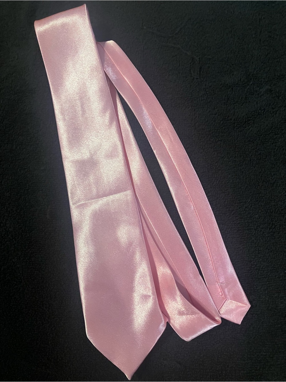 Silky Pink Men's Tie